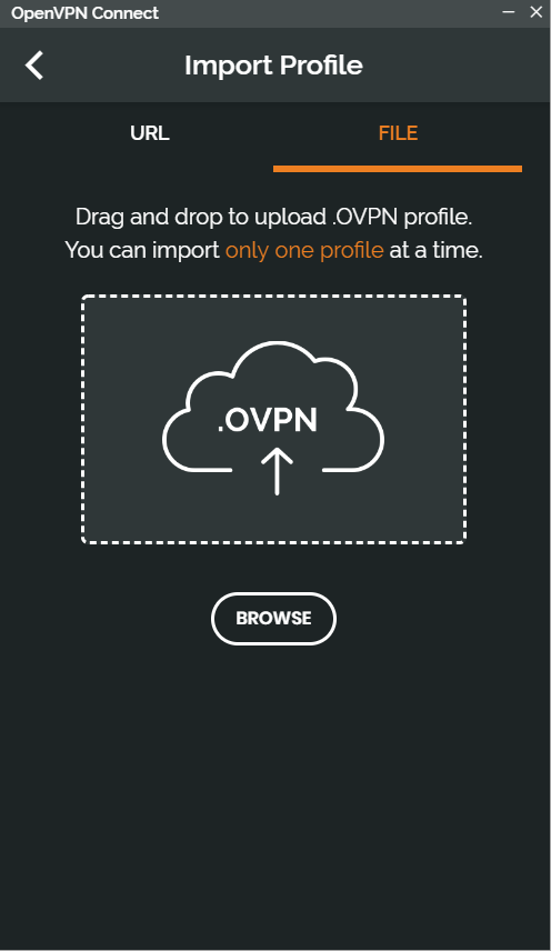 Giao diện Import File